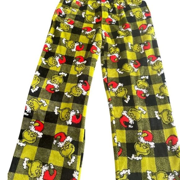Grinch Pajama Pants - Green and Black size L - Picture 3 of 6